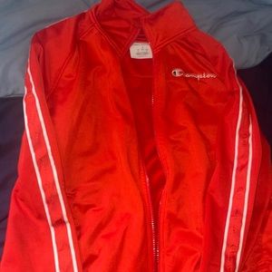 Red Champion Authentic Athleticwear Size large